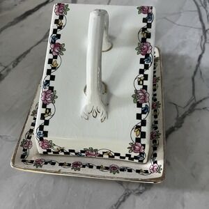 Devonware Fieldings Stoke On‎ Trent Butter Cloche England Vintage